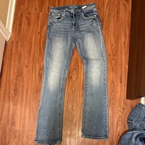 Grace in LA Denim with Faded Blue Wash